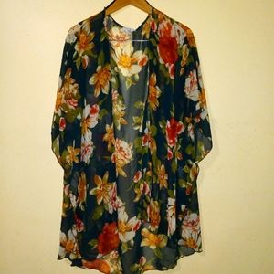 Caley Open Front Woven by Emory Park 2XL